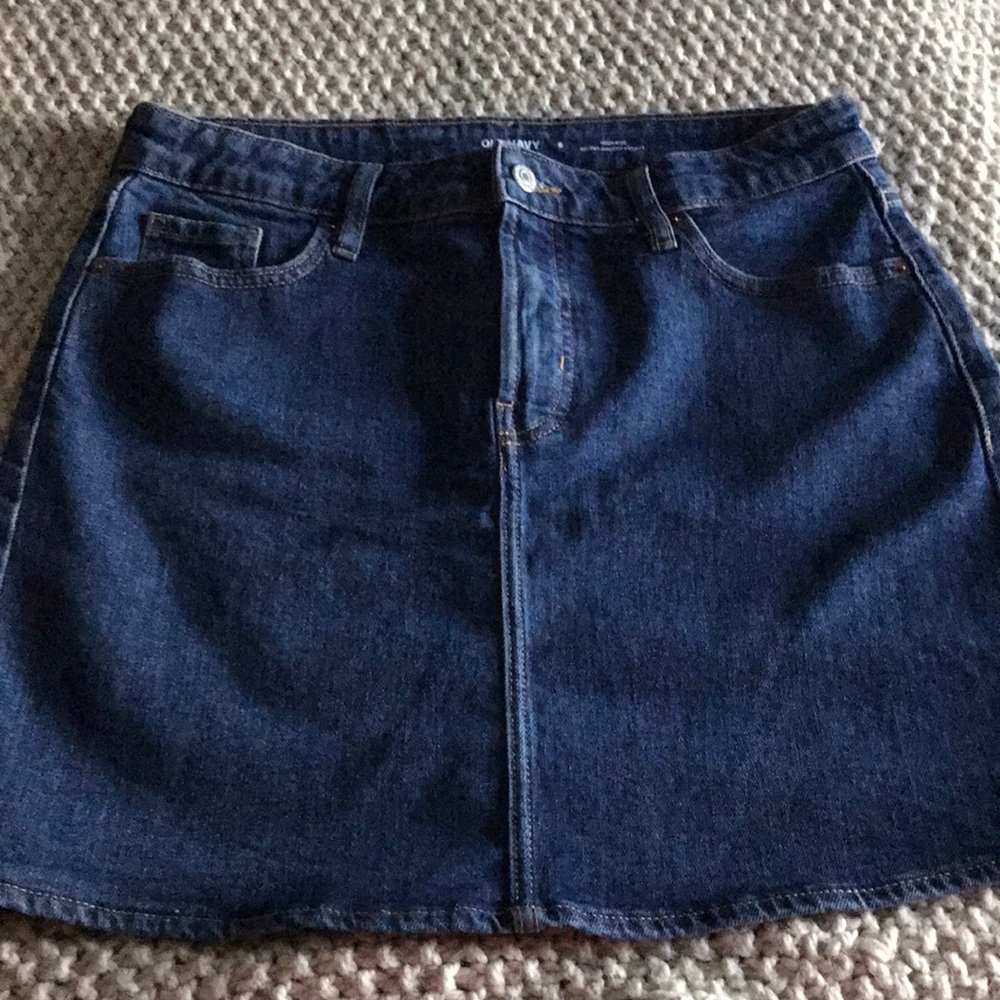 Denim Mini Skirt